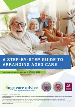 Aged Care Advice brochure QLD Australia